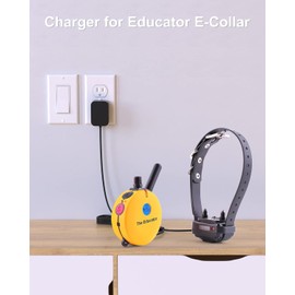 FGIEU Charger Compatible with Mini Educator Training Collars Series 300, 400, RX, FOB and BP-504 Barkless Training Collars