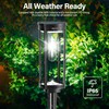COXSENI Solar Path Lights Outdoor 8 Pack, Bright Solar Pathway