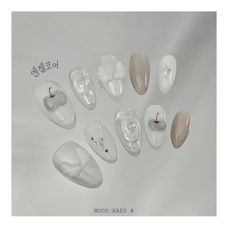[M;H #] Angel Core Handmade Nail Tips - Required to