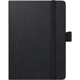 BRUNNEN Kompagnon Pocket Diary Model 732 66 (2025), 2 Pages = 1 Week, A6, 192 Pages, Baladek Cover, Black