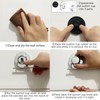 Paper Towel Holder with Suction Cup, Stainless Steel Rust-Resistant Kitchen