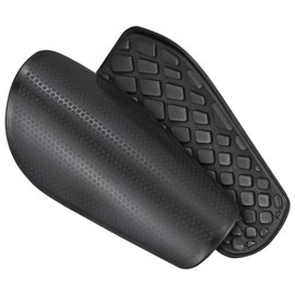 PATIKIL Soccer Shin Guards, Size M EVA Cushion Protection Sport Protective Pad for Youth Adult, Black