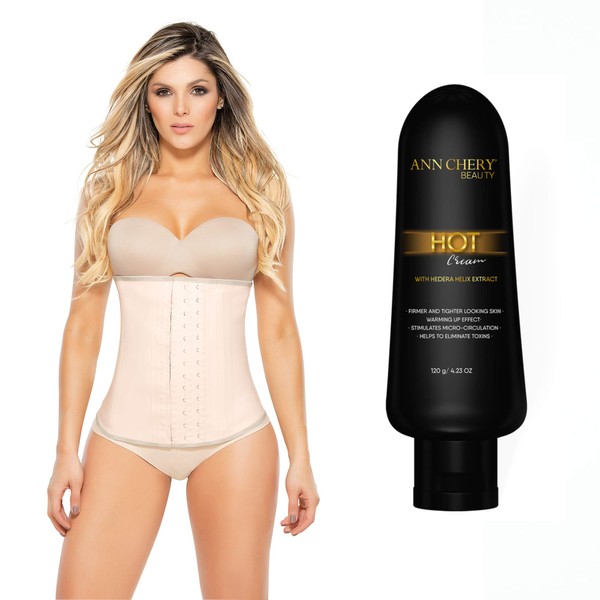 Ann Chery 2021 Clasica 3 Hooks Fajas Latex Waist Trainer