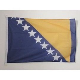 AZ FLAG - Flagge Bosnien Und Herzegowina - 150x90 cm - Bosnische Fahne 90 x 150 Cm Aussenverwendung - Flaggen