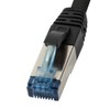 Logilink CQ6055S S/FTP (S-STP) Black 2m Cat6a networking cable -