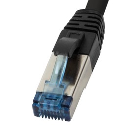 Logilink CQ6055S S/FTP (S-STP) Black 2m Cat6a networking cable - Networking Cables (2 m, Cat6a, S/FTP (S-STP), RJ-45, RJ-45, Black)