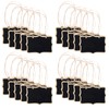 Pack of 20 Mini Blackboards Double-Sided Small Board for Hanging,