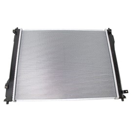 TRQ Radiator Assembly Aluminum Core Compatible with 16-21 Honda Civic CU13583