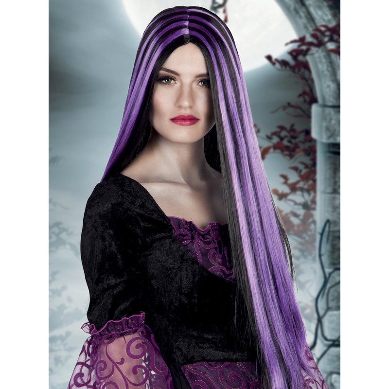 Boland 86080 Iona Wig Black / Purple