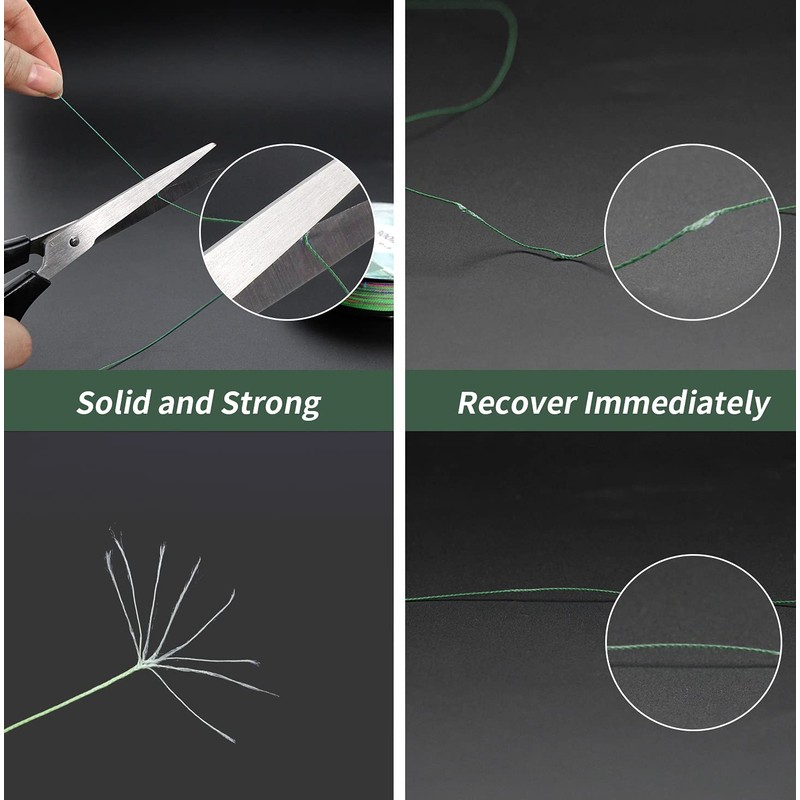 Fishing Line 8 Strands Braided Lines 1000M Strong PE Superbraid