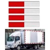 Gzyqzda Safety Reflective Tape 2”x12'', 10pack Waterproof Self Adhesive Auto