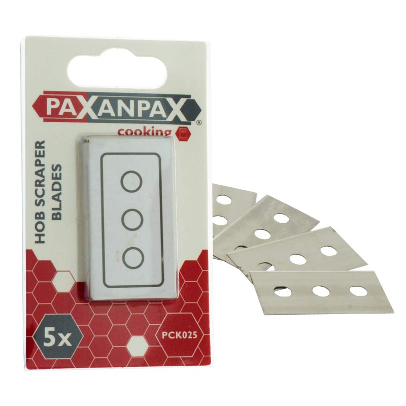 Paxanpax PCK025 Compatible Spare Blades For Hob Scrapers (Pack of