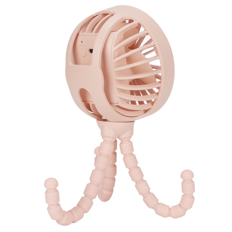 Mini Portable Fan 3 Speed 360° Rotatable Rechargeable Desktop Fan