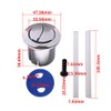 Toilet Dual Flush Cistern Short Body Push Button Compatible with
