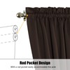2 Panel French Door Curtains With Rod Pocket Tieback Indoor