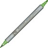 Zig Memory System Writer Twin Tip Marker Metallic Black