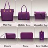 RainboSee Bolso de mano y bolso de mano para mujer,