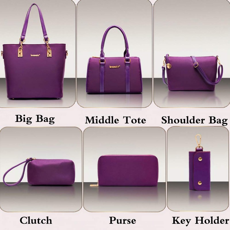 RainboSee Bolso de mano y bolso de mano para mujer,