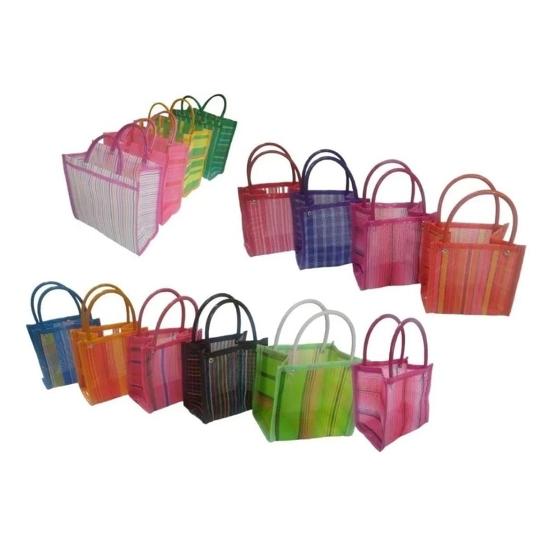 20 Bolsas de Plástico para Dulceros 20 x 20 cm
