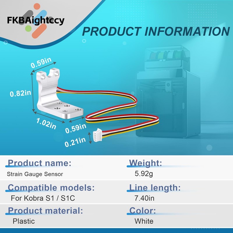 Strain Gauge Sensor for Kobra S1/S1C 3D Printer Accessories for