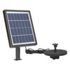 Solar Fountain Pump Multi Nozzles Efficient Small Landscape Floating Fountain