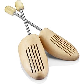 logei® 1 pair shammah wood Shoe stretcher Mens size: 43-44