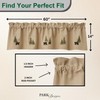 Park Designs Farmhouse Kitchen Valances for Windows - Rustic Lodge