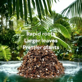 Noot Potting Soil Mix for Indoor & House Plants – 1 Gallon – Orchid, Succulent, Cactus, Aroid, Houseplant, Monstera – Bio-Organic – Fast Draining – Rapid Root Growth – Pre-Soaked & Ready to Use