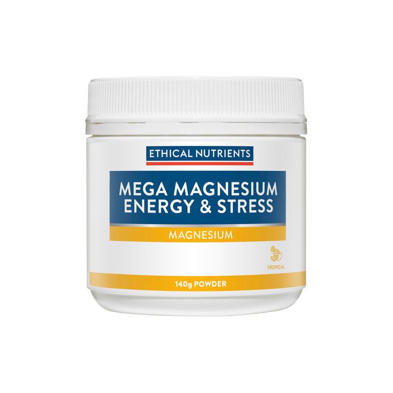Ethical Nutrients Mega Magnesium Energy & Stress 140g