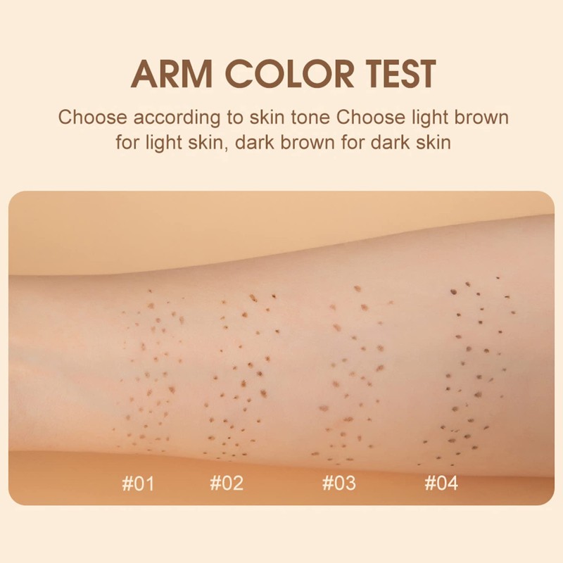 DekRion Freckle Pen, Long-Lasting Quick-Dry Pencil Natural Lifelike Water-proof Freckle