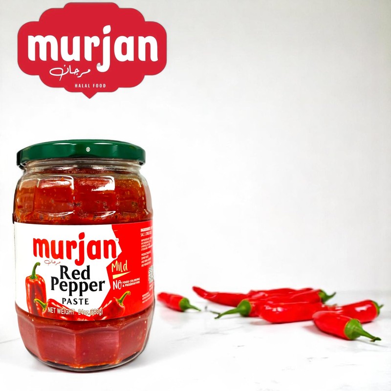 Murjan Mild Pepper Paste 24 oz (2 Pack 48 OZ)