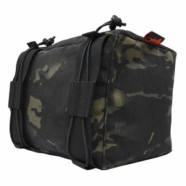 Wiebad Modular Pump Pillow Rest Bag, Black Multicam