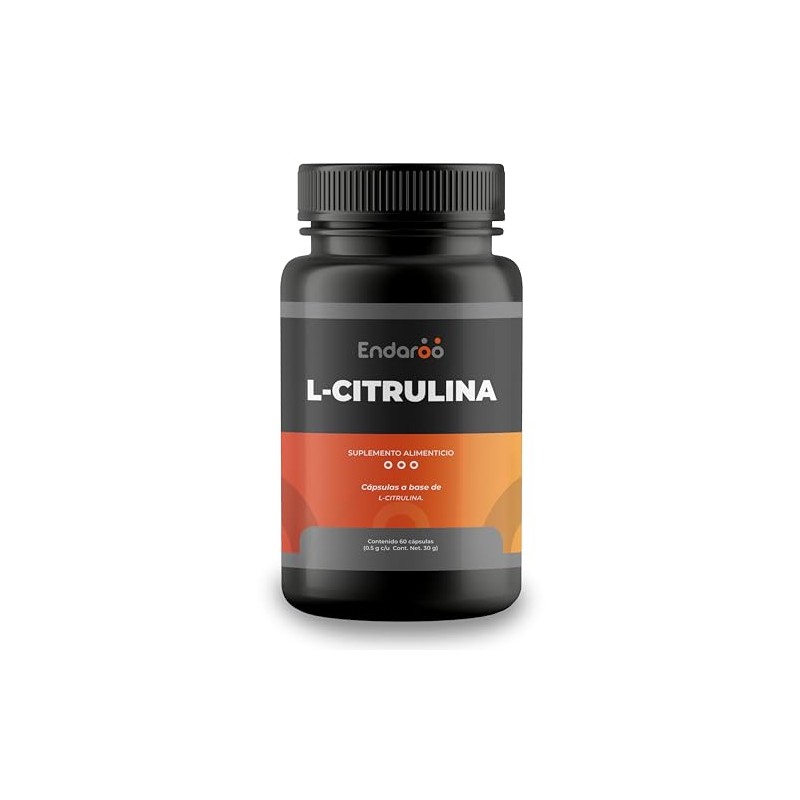 L-Citrulina 500 mg, 60 Cápsulas, Suplemento para Rendimiento Deportivo