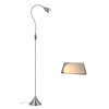 HomeFocus - LED Floor Lamp,Standing Lamp for Reading,Eye-Caring,Stepless Dimming,Floor Lamp