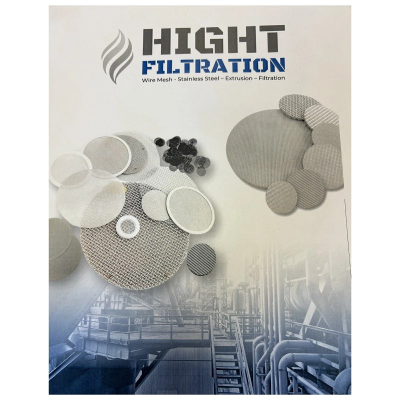 Stainless Steel 304 wire cloth disc 1" Dia 200X200 mesh