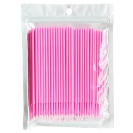 100 Pcs Micro Applicator Brushes Disposable Applicator Brushes Eye Extension Brushes Micro Make Up Mascara Brushes for Makeup, Eyelash Extensions