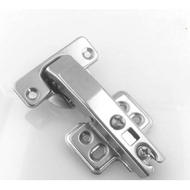 [2 pcs] Corner Cabinet Hinge Expandable 90 Degree Soft Close Hinge with 180 Degree Closure Angle for Cabinet Corner Doors [4 Holes]