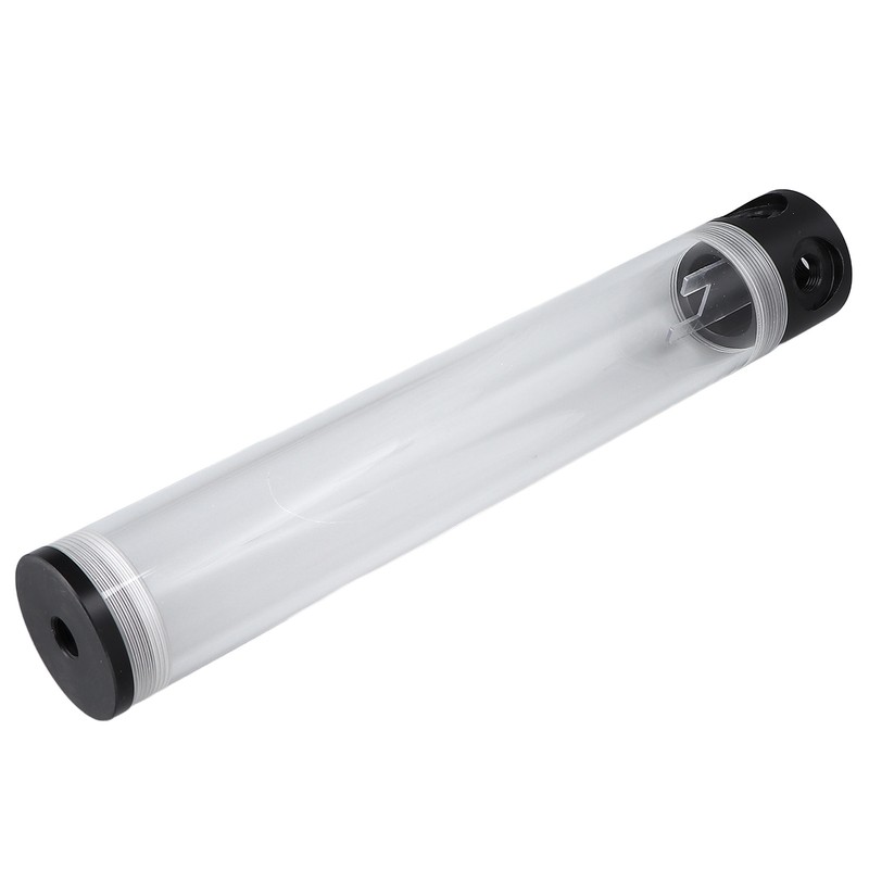 Water Cooling Reservoir 300mm/11.8in Length G1/4in Thread Low Noise Cylindrical
