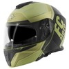 FC-Moto Novo Circuit Flip-Up Helmet, Green/Black, M (57/58)