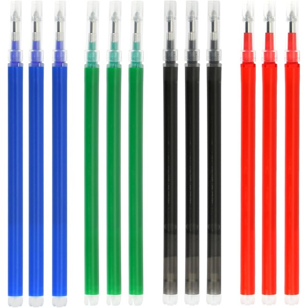 Erasable Gel Ink Pen Refills,0.7mm Fine Point Compatible with FriXion
