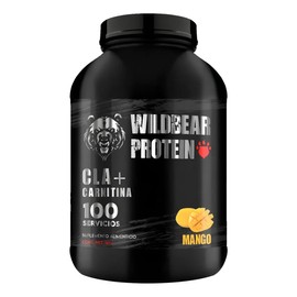Cla Carnitina Polvo Wild Beard 1kg 100 Serv Sin Gluten Sabor Mango