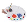 1 x Paint Mixing Palette with Finger Hole for School