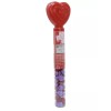 M & M Valentines Day Heart Candy Tube-Chocolate Lentils Flavored