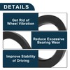 TUCKBOLD Car Wheel Hub Centring Rings Durable Wheel Centering Shaft