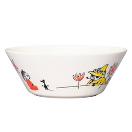 Moomin by ARABIA 1064955 ABC Bowl, Plate, 5.9 inches (15 cm), Snafkin Pattern, Moomin Tableware, Arabia