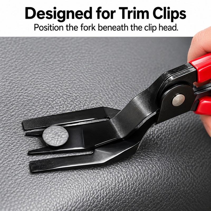 Fastener Remover Car Trim Rivet Removal Pry Tool Repair Kit