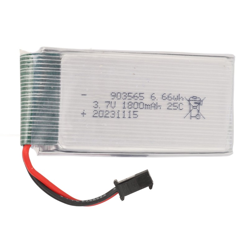 3.7V 1800mAh Rechargeable Lithium Battery For JJRC A6 H68 RC