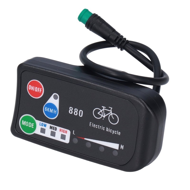 Bicycle Lithium Battery Conversion Kit 22A Controller LED 880 Display