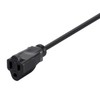 Monoprice 3-Prong Extension Cord - 6 Feet - Black (6
