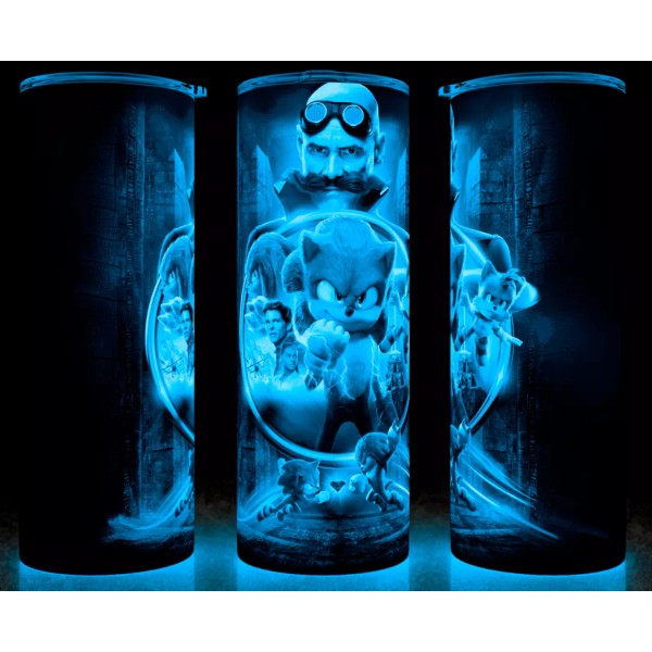 Unbranded Glow in the Dark Sonic and Knuckles Gaming Cup